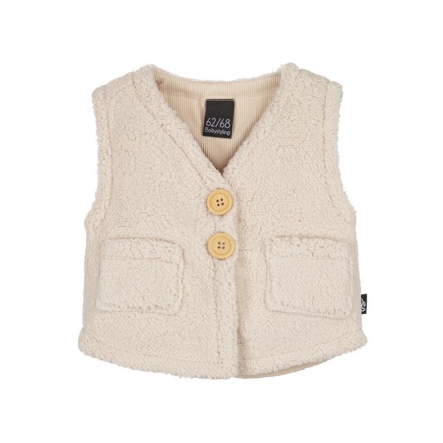 Teddy bodywarmer (sand)