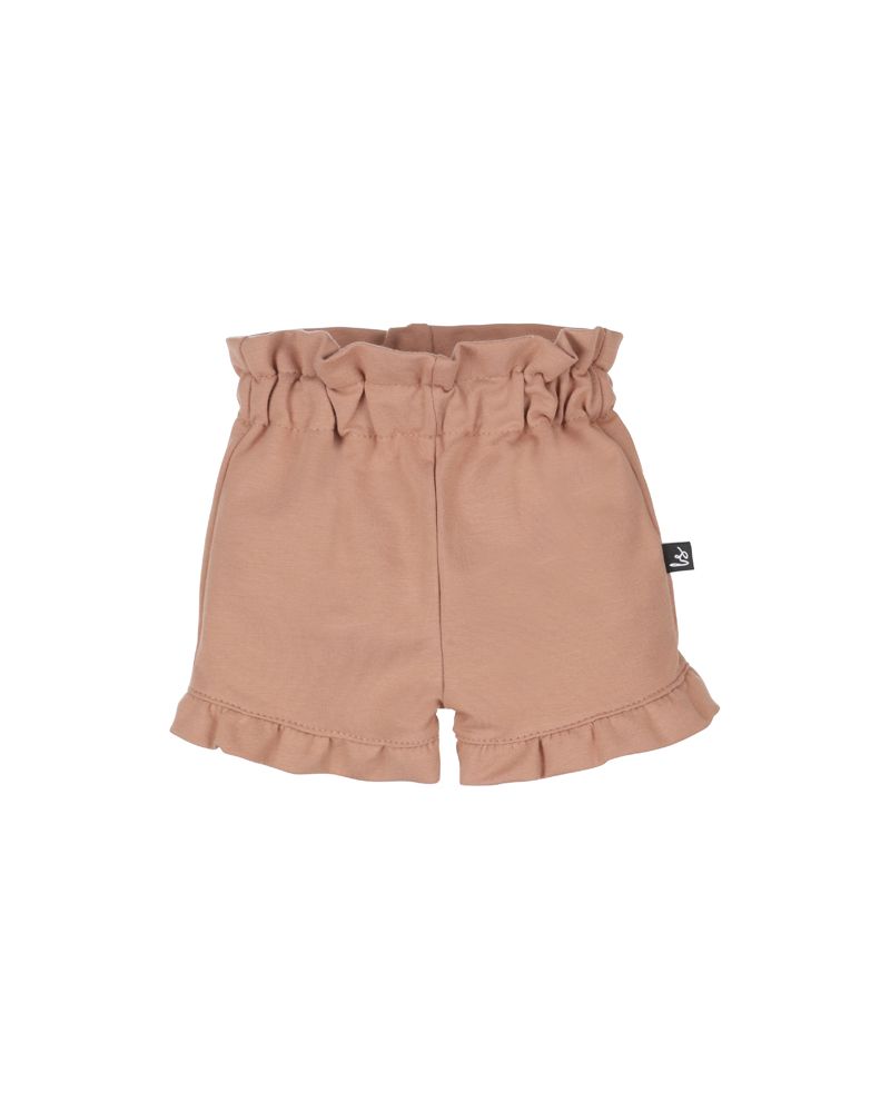 Double ruffle short (clay pink)