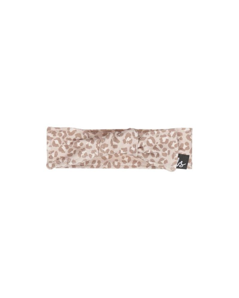 Haarbandje leopard spots small