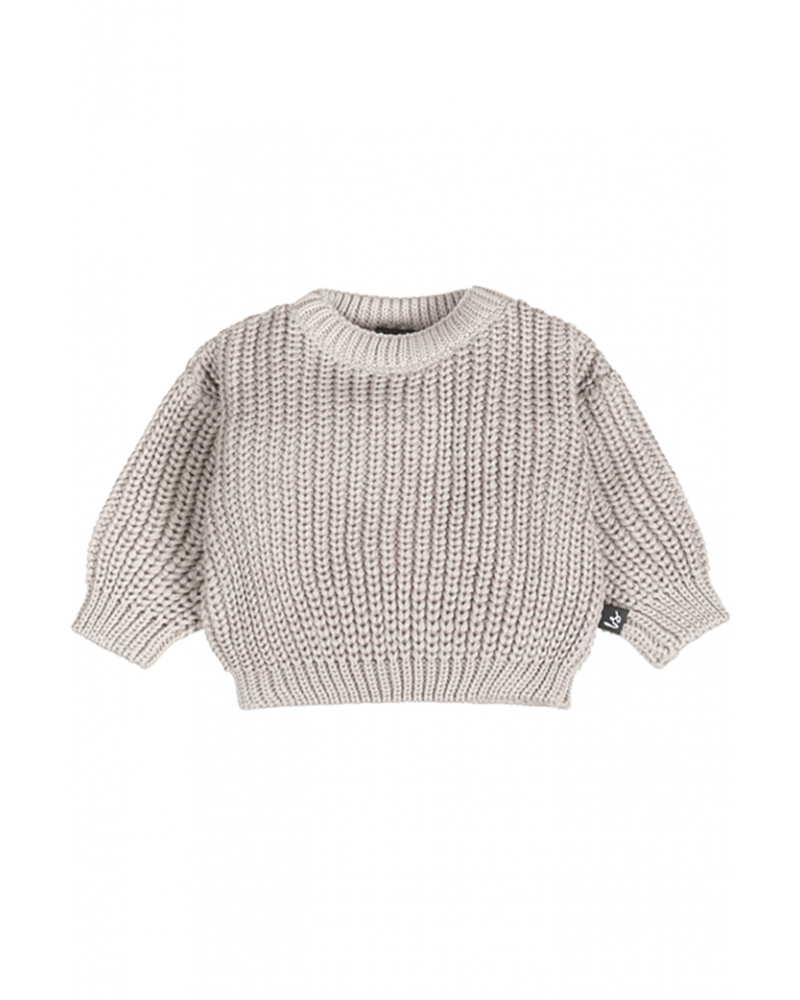 Knitted sweater (dusty sand)