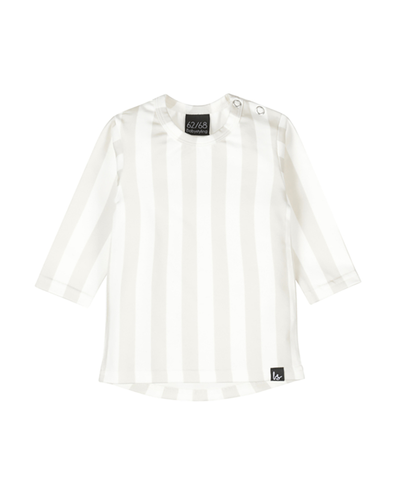Longsleeve vertical stripes sand