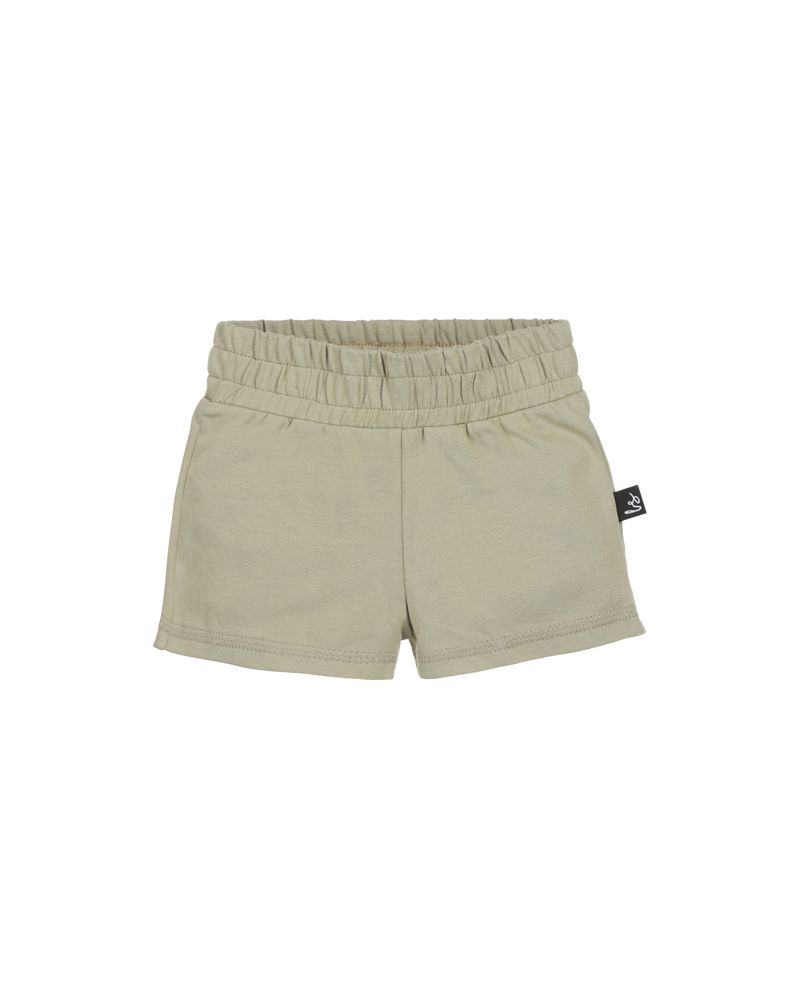 Short olijfgroen