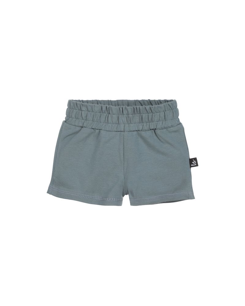 Short staalblauw