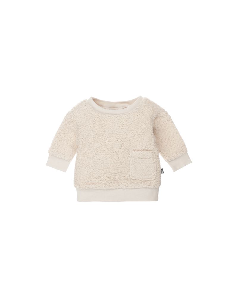 Teddy pocket sweater (sand)