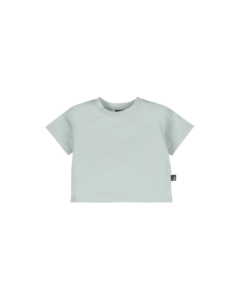 T-shirt ijsblauw