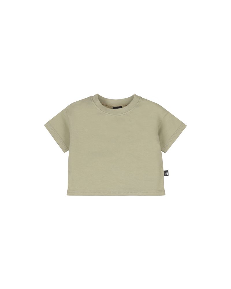 T-shirt olijfgroen