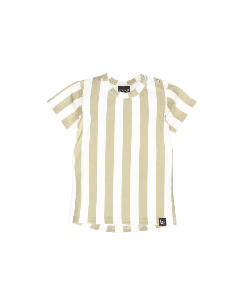 Vertical t-shirt stripes groen