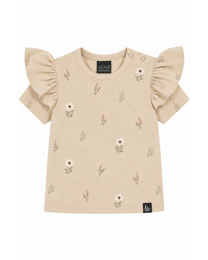 Ruffle t-shirt flowerfield