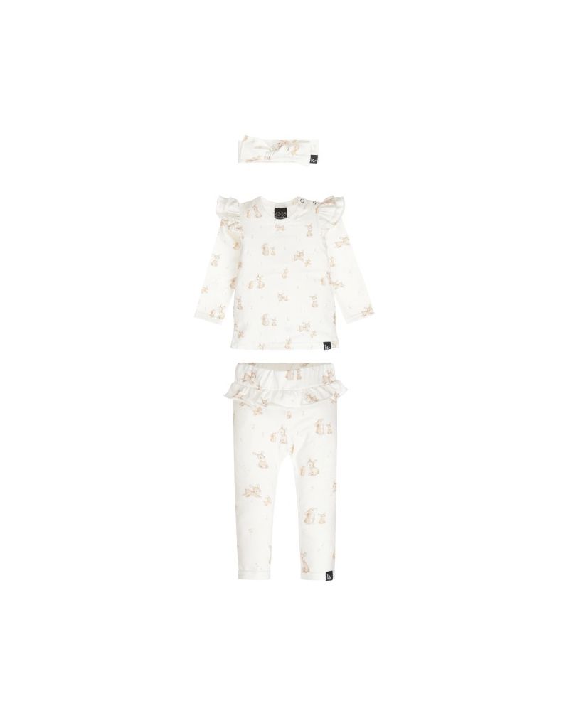 Outfit Double rabbits offwhite
