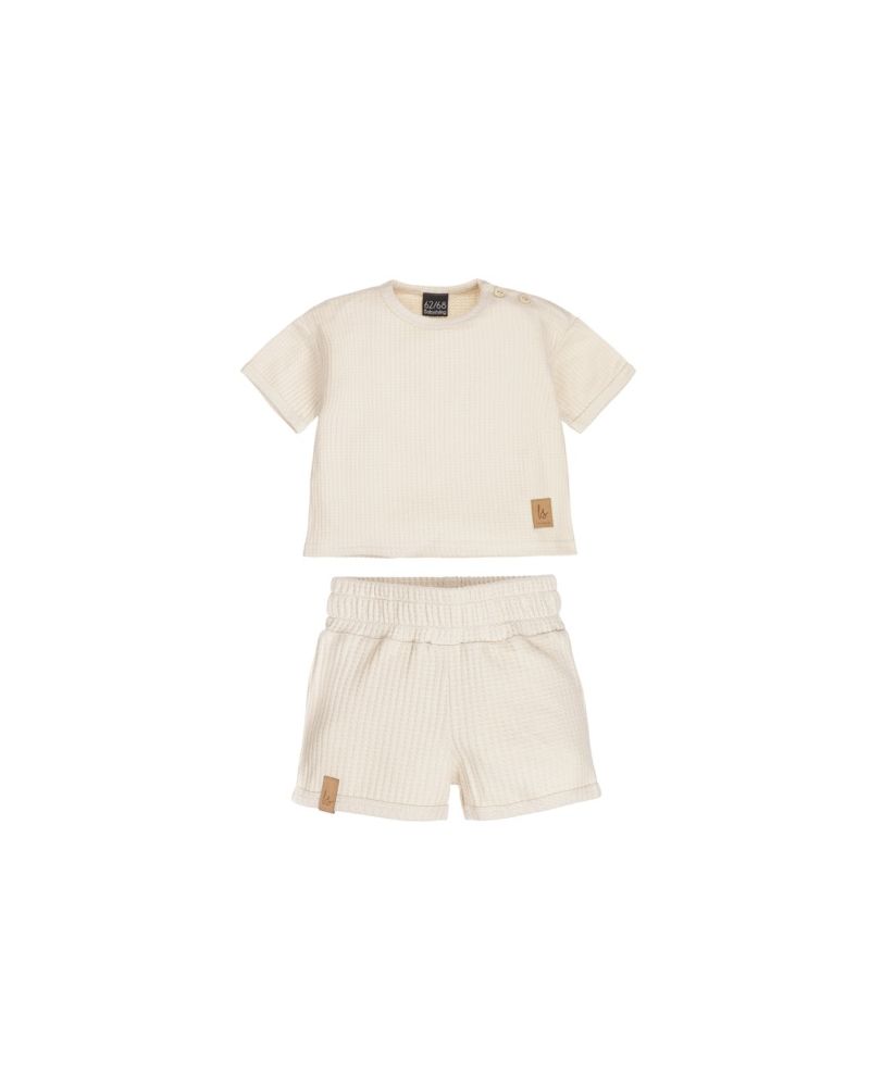 Outfit soft wafel sand