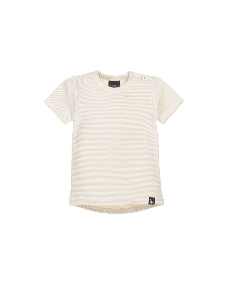 Rib t-shirt (latte) 